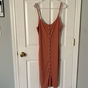 Pink bodycon dress